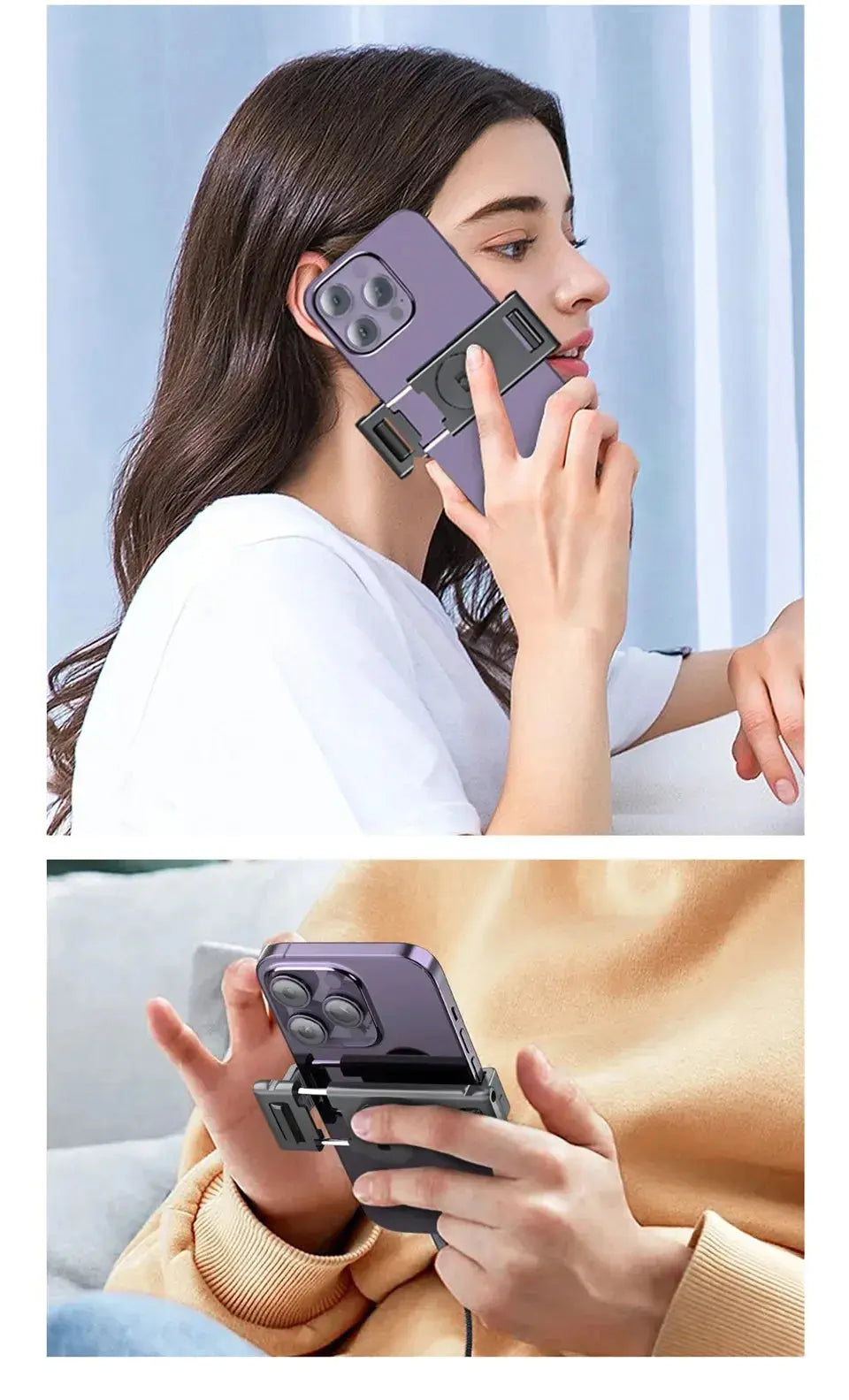 Auto Face Tracking 360°Rotation - Gesture Recognition Phone Camera Mount MomFlow Co.